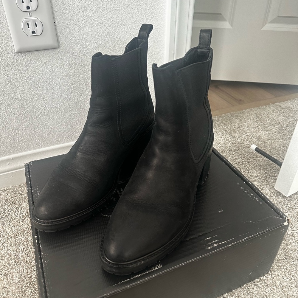 Thursday Boot Company Black Ankle Boots